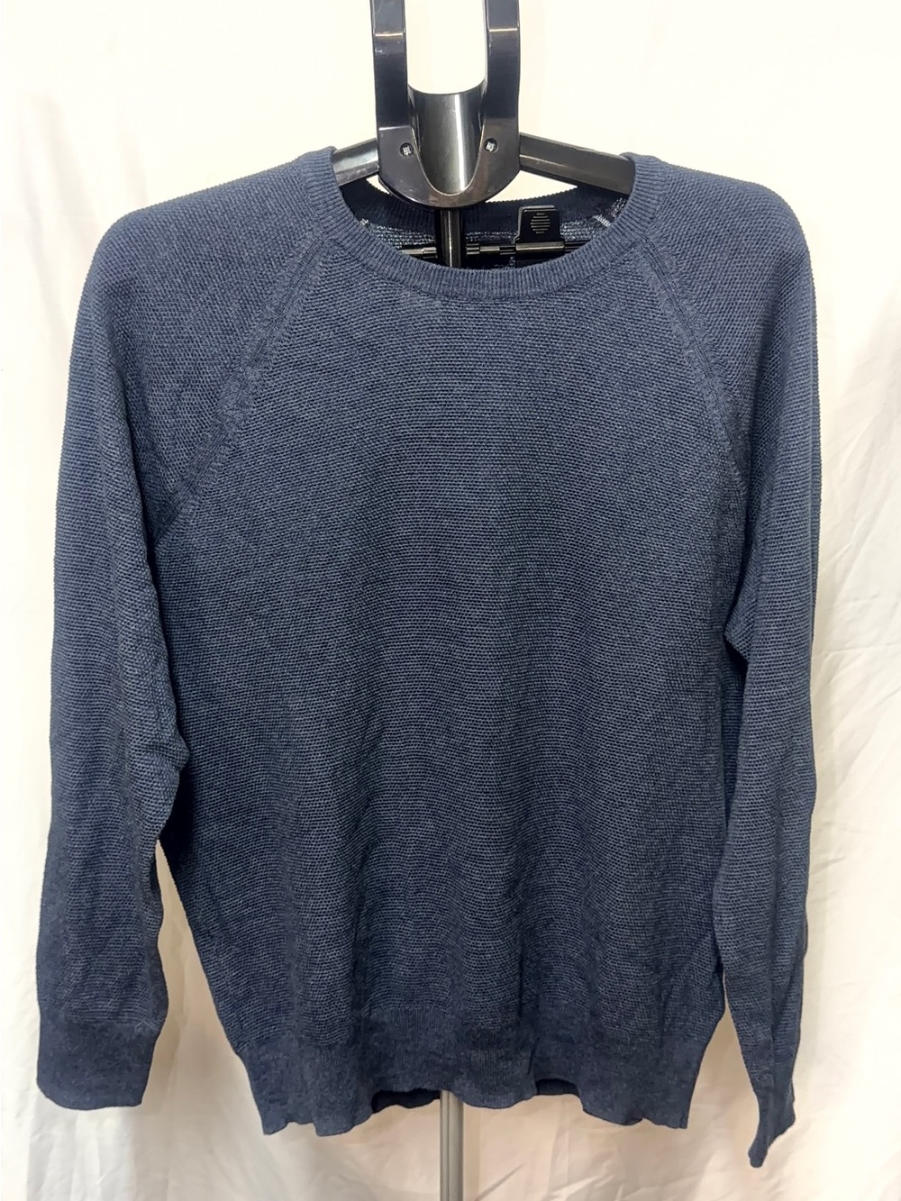 J. Crew Men's Navy Knit Crewneck Sweater